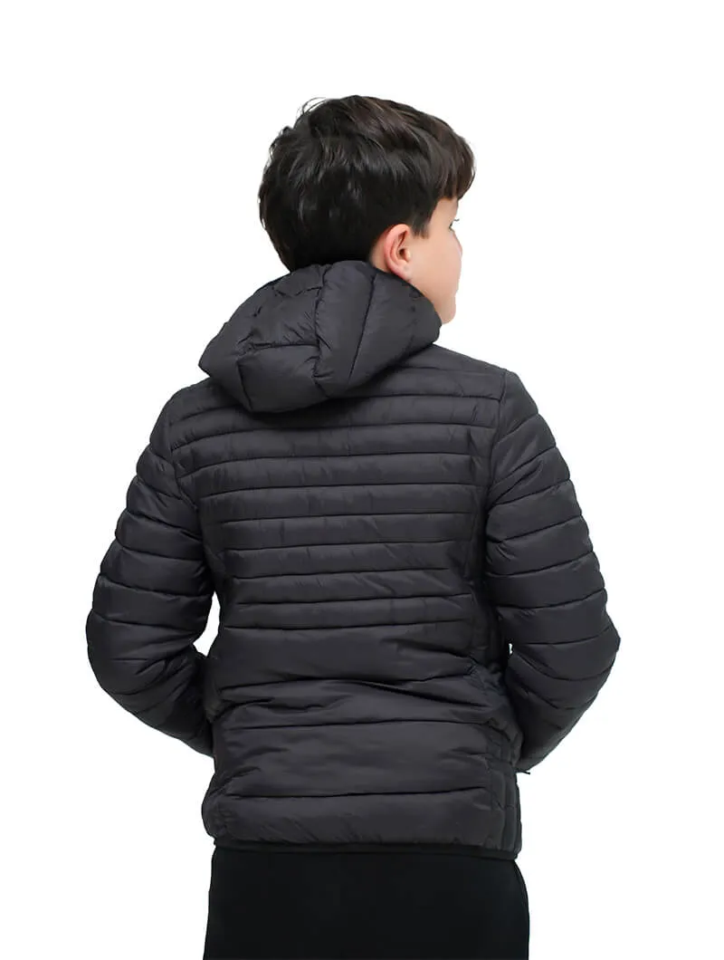 Doudoune légère à capuche garçon